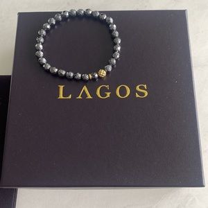 Lagos caviar icon semiprecious stone bracelet